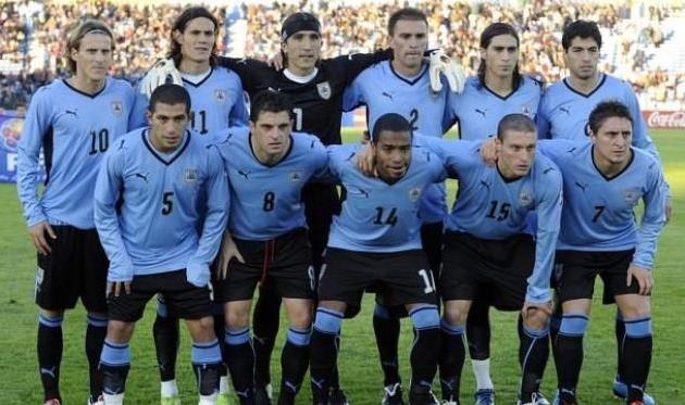 Сборная Уругвая, фото google.com