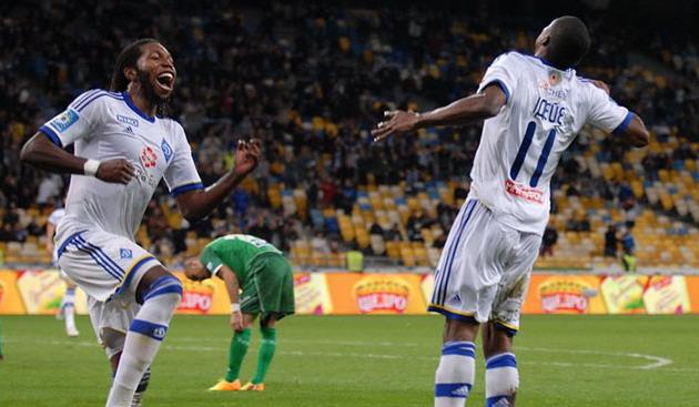 Дьемерси Мбокани и Браун Идейе, фото Ильи Хохлова, Football.ua