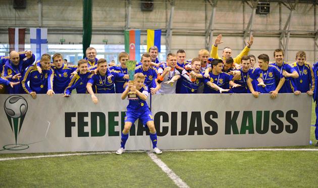 Наша юношеская сборная U-18 под руководством А.Головко выиграла латвийский турнир, lff.lv