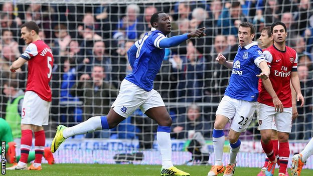 Лукаку забивает второй мяч, Getty Images