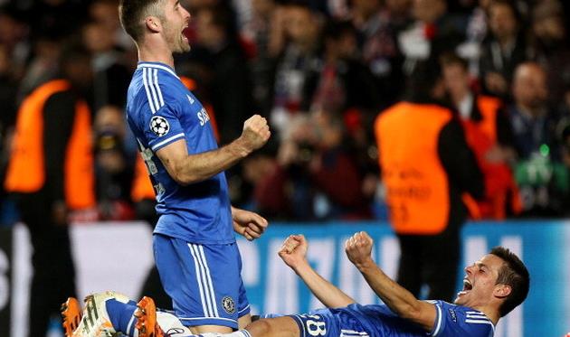 Сесар Аспиликуэта и Гари Кэхилл, Getty Images