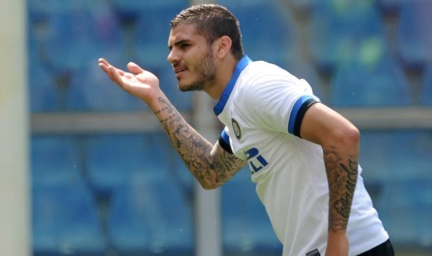 На свист тифози Самп Икарди ответил двумя голами, фото Getty Images