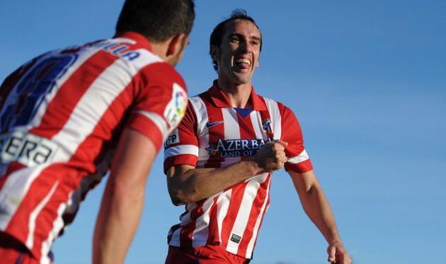 Только что Диего Годин открыл счёт в матче, фото Getty Images