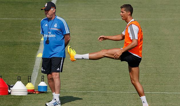 Карло Анчелотти и Криштиану Роналду, Getty Images