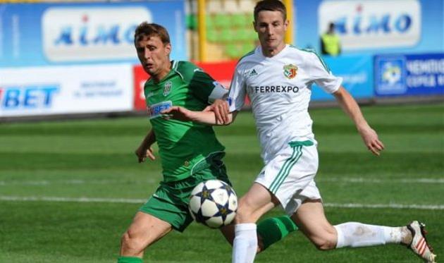 Андрій Ткачук у матчі з Ворсклою, © Маркиян Лысейко, Football.ua