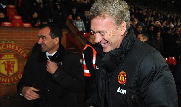 Роберто Мартинес и Дэвид Мойес, Getty Images