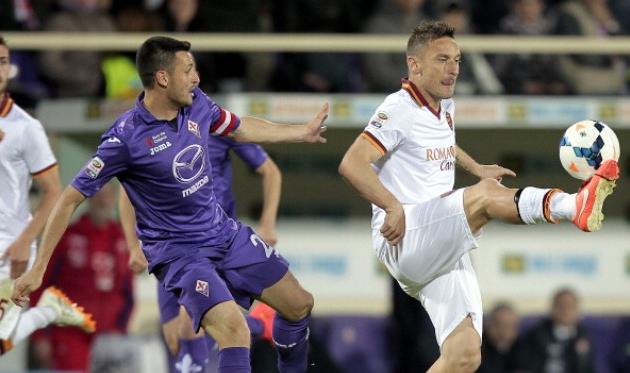 Франческо Тотти и Мануэль Паскуаль, фото getty images