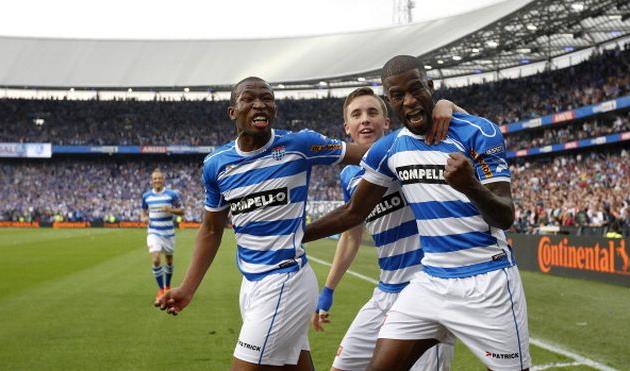 Фернандес (крайний справа) оформил дубль, фото Getty Images