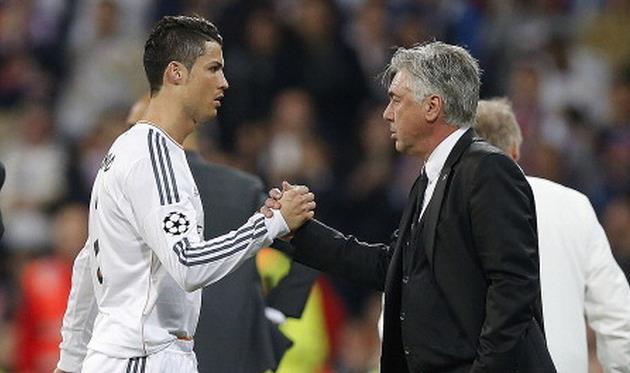 Криштиану Роналду и Карло Анчелотти, Getty Images