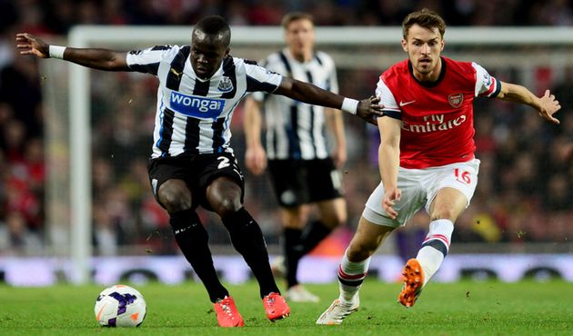 Тиоте и Рэмси, Getty Images