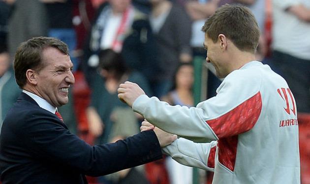 Брендан Роджерс и Стивен Джеррард, skysports.com