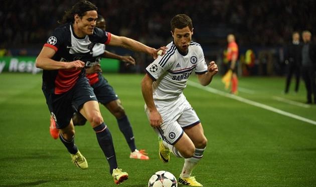 Эдинсон Кавани и Эден Азар, Getty Images