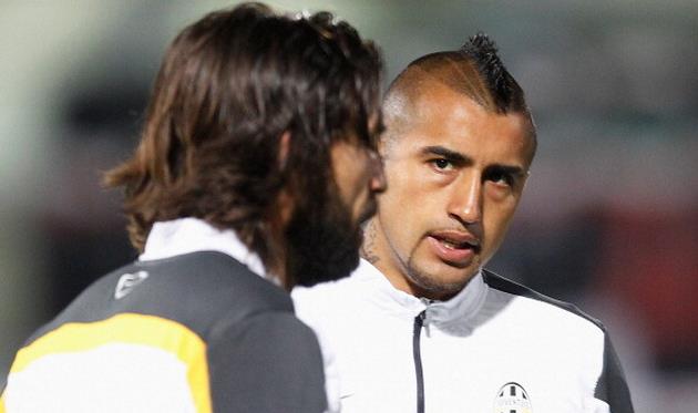 Андреа Пирло и Артуро Видаль, Getty Images