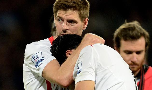 Стивен Джеррард и Луис Суарес, Getty Images