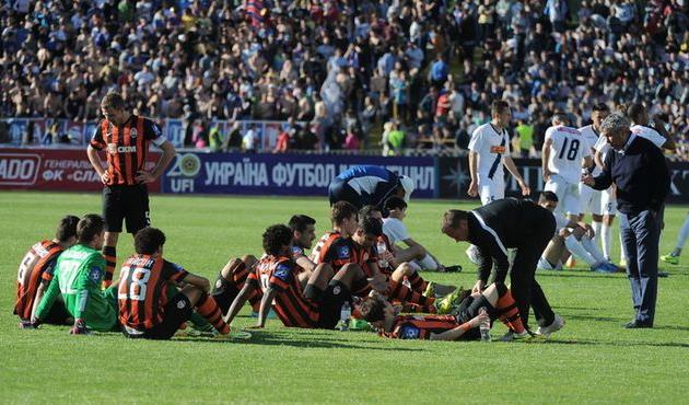 Обладателю кубка пришлось потратить 120 минут на матч со второлиговцами, фото shakhtar.com