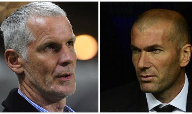 Франсис Жийо и Зинедин Зидан, AFP