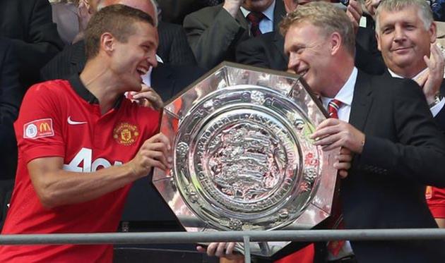 Неманья Видич и Дэвид Мойес, Getty Images