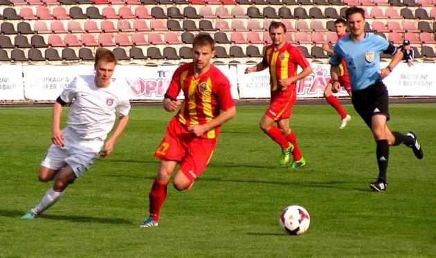 Григорий Баранец быстро стал одним из лидеров кировоградцев, фото fcstal.lg.ua
