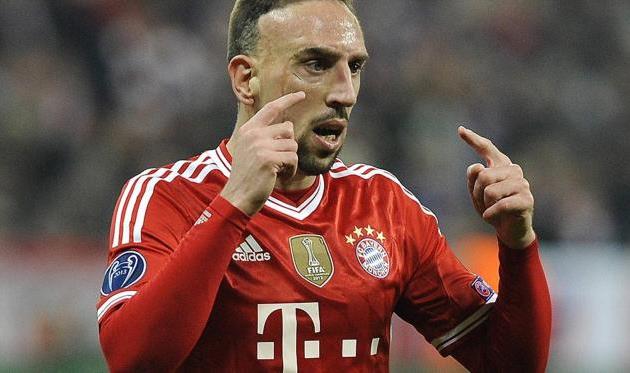 Франк Рибери, фото Eurosport