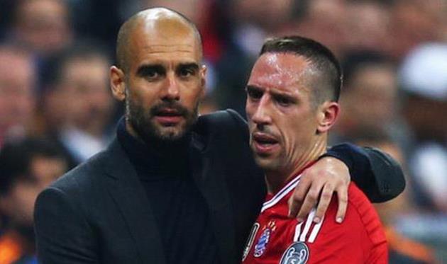 Рибери в обиде на Гвардиолу, Getty Images