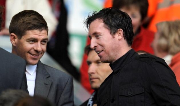 Робби Фаулер и Стивен Джеррард, фото getty images