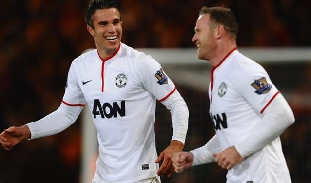 Ван Перси и Руни, Getty images