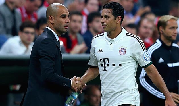 Гвардиола и Писарро, Getty Images