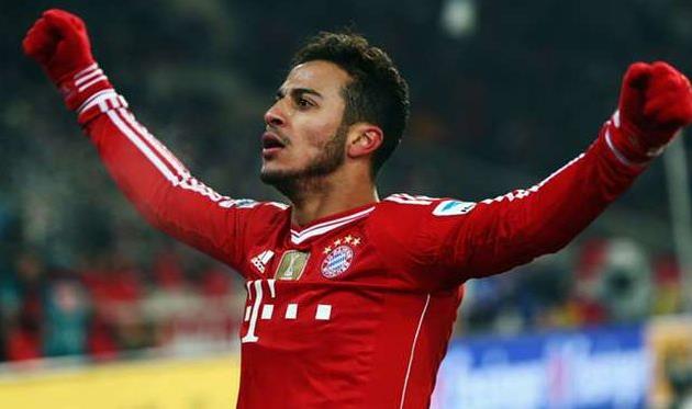 Тиаго Алькантара, goal.com