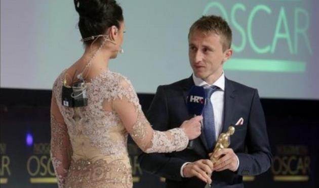 Лука Модрич с наградой, vecernji.hr