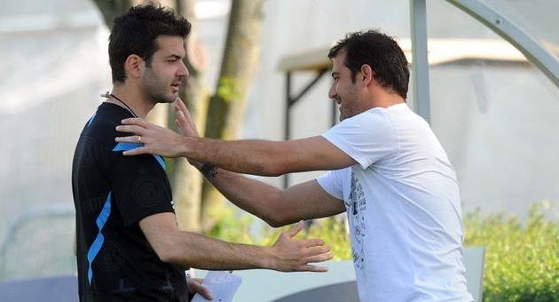 Андреа Страмаччони и Деян Станкович, фото inter.it