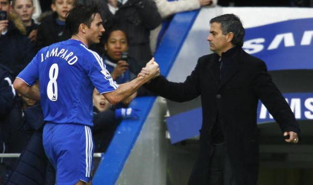 Фрэнк Лэмпард и Жозе Моуриньо, Getty Images