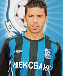 Автор первого мяча Мельо, www.chernomorets.odessa.ua