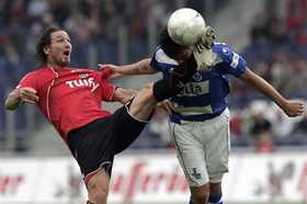 Шульц (справа), похоже, неплохо вписался в состав 