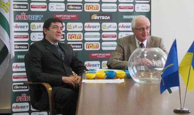 Сергей Макаров и Милетий Бальчос. Фото Артура Валерко, Football.ua