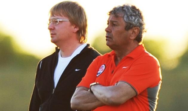 Мирча Луческу и Сергей Палкин, shakhtar.com