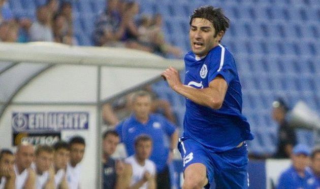 Уча Лобжанидзе, фото ФК Днепр