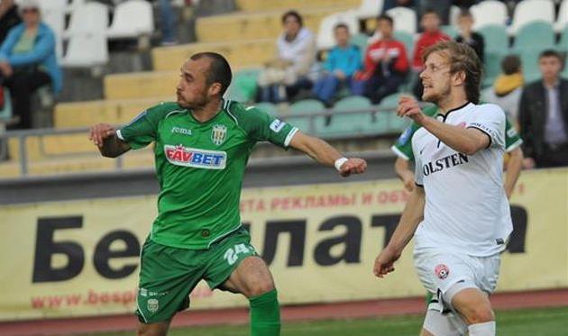 Пашаев против Хомченовского, фото А. Ковалева, Football.ua