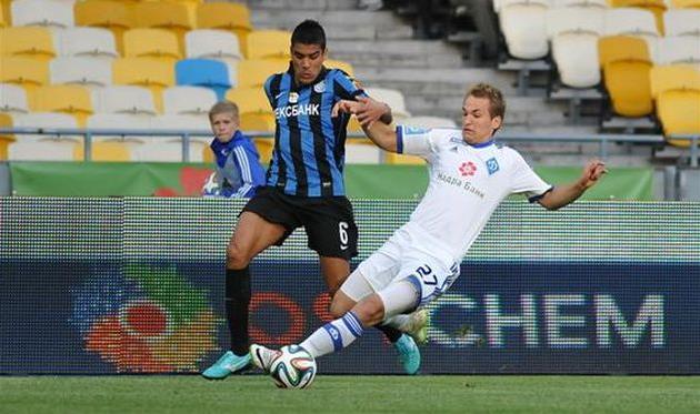 Лео Матос против Макаренко, фото И. Хохлова, Football.ua