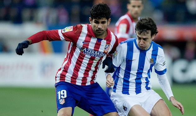 Пардо в борьбе с Костой, фото getty images