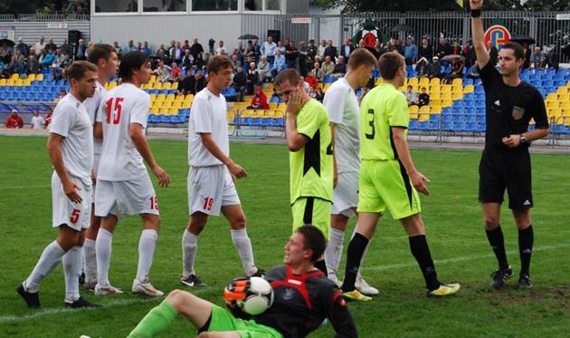 В Днепродзержинске «канониры» отстояли ничью даже несмотря на два пенальти соперников, фото fcstal.com.ua