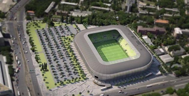 Флориан Альберт Стэдиум, фото magyarfutball.hu