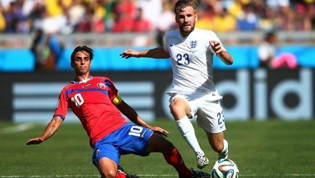 Люк Шоу (справа), фото uefa.com