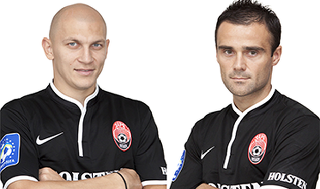 Никита Каменюка и Желько Любенович, фото zarya-lugansk.com