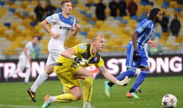 Сергей Погорелый в матче с Динамо, фото football.ua