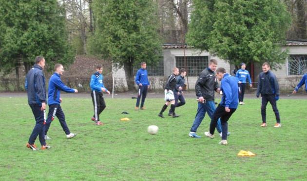 Тренировочное занятие ФК Тернополь, фото fc.ternopil.ua
