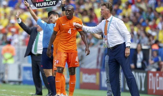 Бруно Мартинс Инди и Луи ван Гаал, Getty Images