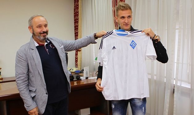 Лукаш Теодорчик (справа), фото www.fcdynamo.kiev.ua