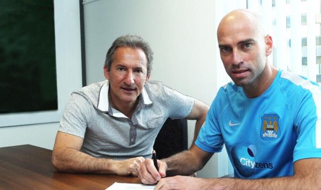 Вильфред Кабальеро, фото www.mcfc.co.uk