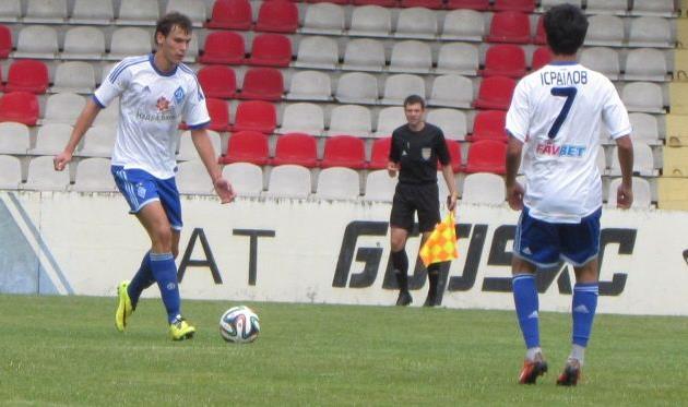 А.Азацкий (слева), фото Артура Валерко, Football.ua
