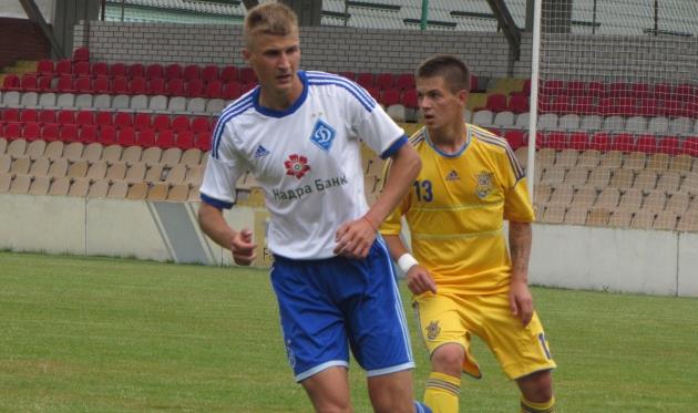 А.Полярус (слева). Фото Артура Валерко, Football.ua. 